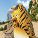 کارتون پنگوئن ببری