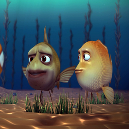 کارتون قلعه ماهیان