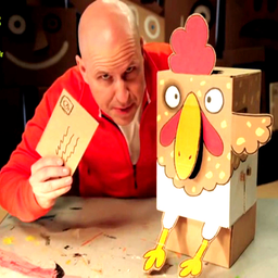 کارتون جعبه کاردستی 1