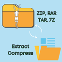 zArchiver: UnZip,Extract Files