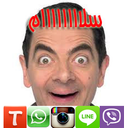Stickers funny Mr. Bean