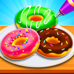 بازی دخترانه پخت دونات