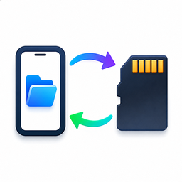 Files To SD Card or OTG USB