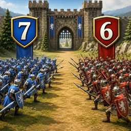 Kingdom Clash - War army games