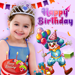 Birthday Photo Frame & Editor