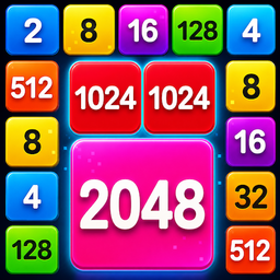 2048 Merge - Numbers Puzzle