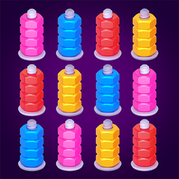 Nut Sort Puzzle:Nuts and Bolts