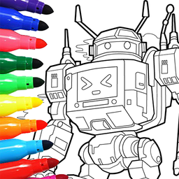 Mecha Color: Coloring Games