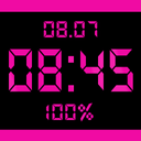 Digital Clock Live Wallpaper S