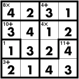 Calcudoku Puzzle