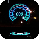 HUD speedometer