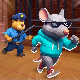 Obby Escape: Prison Rat Dance