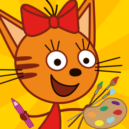 Kid-E-Cats Coloring Game