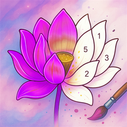 Coloring Book-lake colouring