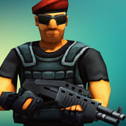 Shotgun : Free 3d Soldier shoo