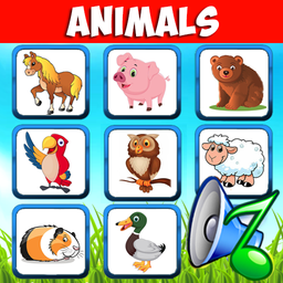 Animal sounds - Kids learn