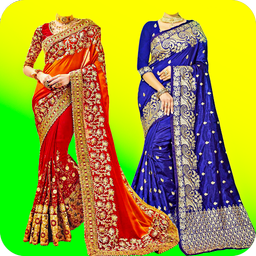 Women Fancy Saree Photo Frames