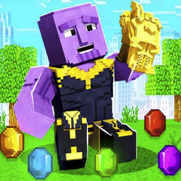 Thanos with Armor (Avengers: Infinity War) Minecraft Skin