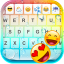 Color Rain Emoji Keyboard