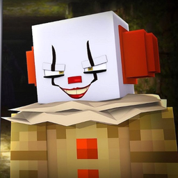 Clown man Pennywise skins MCPE