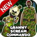Commando Granny Army Mod:Horror Military Game 2020