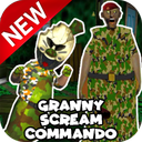 Commando Granny Army Mod:Horror Military Game 2020