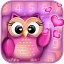 Cute Owl Keyboard Changer