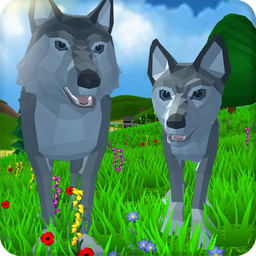 Wolf Simulator: Wild Animals
