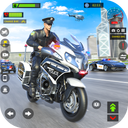 Police Bike Stunt Race Game