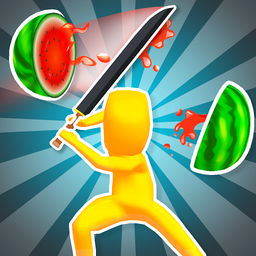 Slicy run: Fruits cutting game