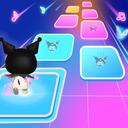 Tiles Music Kuromi Hop Sanrio