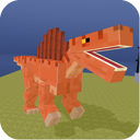 Blocky Dino Park: Spino Strike