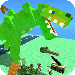 Blocky Titan Rex Rampage