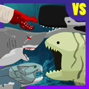 Megalodon Fights Sea Monsters