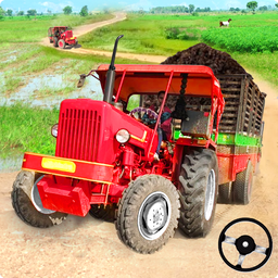 Tractor Trolley Simulator Cargo 3D Tractor Drive