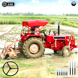 Village Tractor Simulator Game