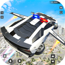 Real Police Flying Car Game 3D