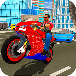 Superhero Stunt Bike Simulator