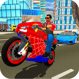 Superhero Stunt Bike Simulator
