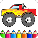 Monster Truck Coloring Book