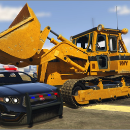 Bucket Crane Dozer Simulator