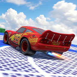 Superhero Cars Racing