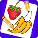 Fruits & Vegetables Coloring