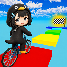 Obby bike: Parkour Adventure