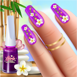 Girls Nail Spa Salon Games