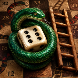 Online Snakes and Ladders