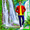 Waterfall photo editor frames