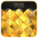 Luxury Gold Keypad Lock Screen