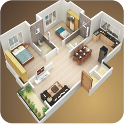 3D house plan designs