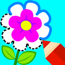 how to draw flower game